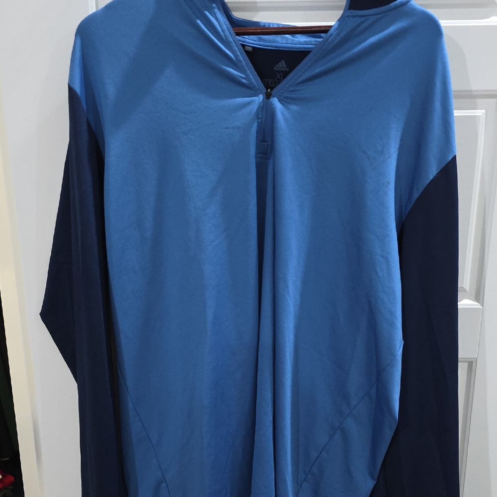 Adidas GOLF Two-Tone Blue Pullover